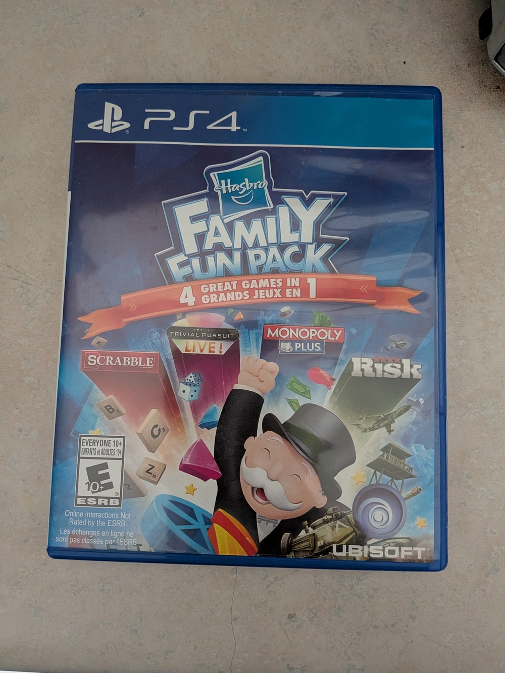 Hasbro Family Fun Pack PS4 Game(Blue)